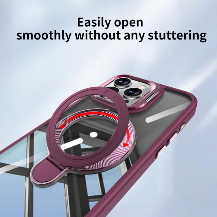 Rugged MagSafe Case with Dual Stand For iPhone