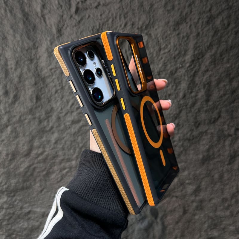 Samsung Magnetic Phone Case with Adjustable Camera Stand