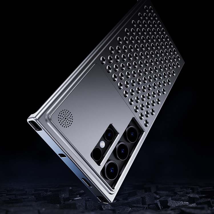 Samsung S24 Ultra Metal Aroma Cooling Slide Case