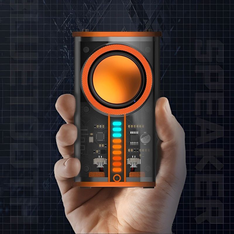 “See Through Meâ€?Mini Wireless Bluetooth Speaker