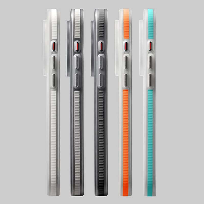 Silky Stripe Grip MagSafe iPhone Case