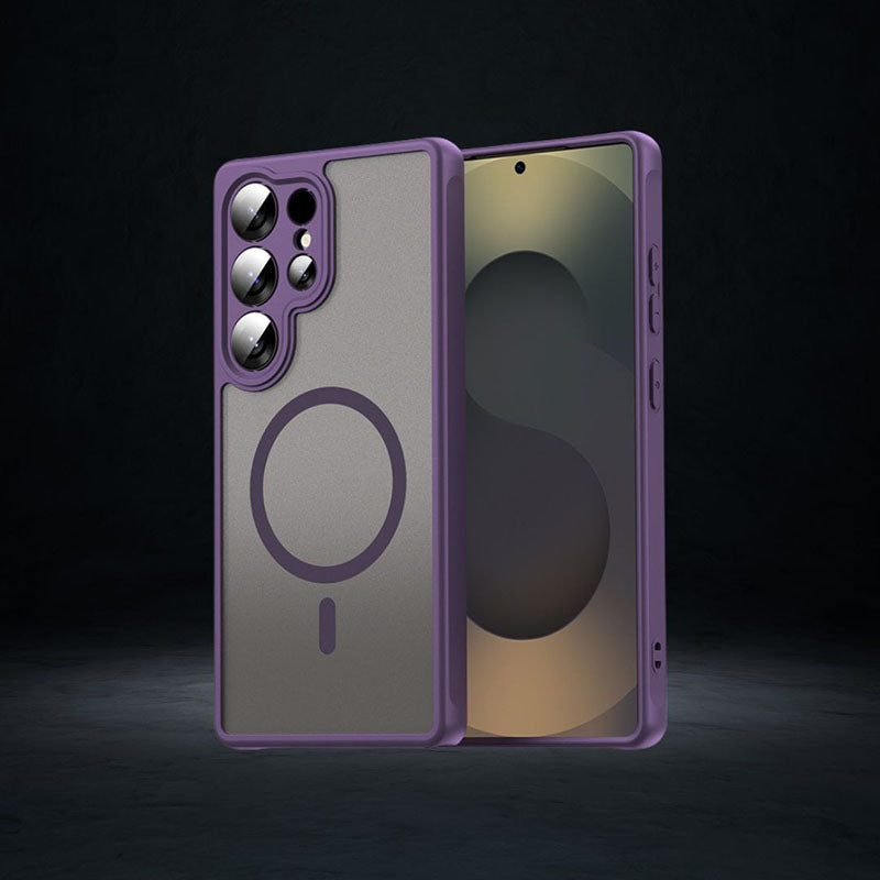 Skin-Feeling Magnetic Phone Case For Samsung