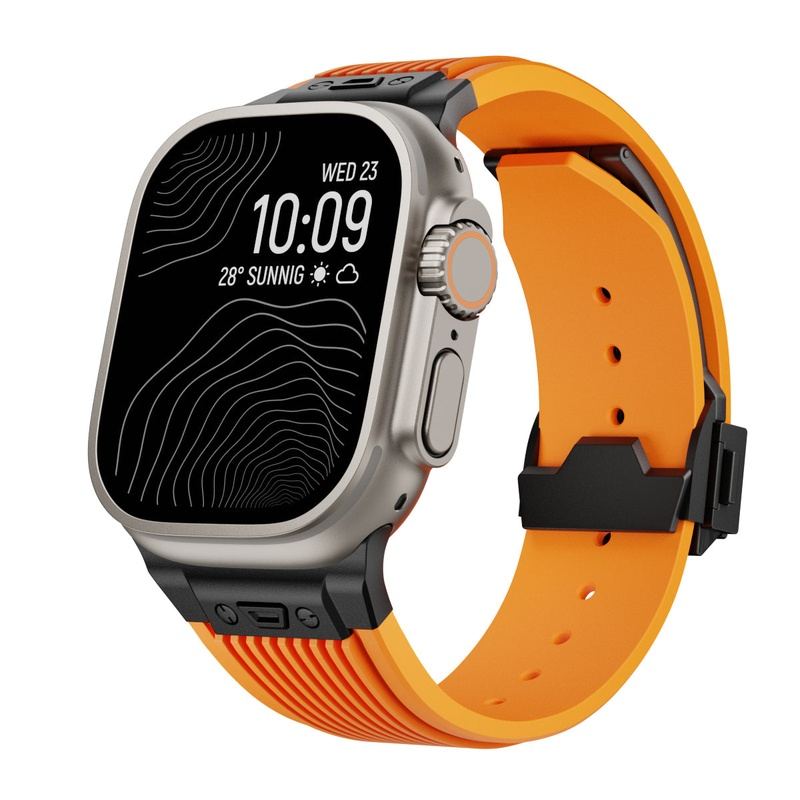 "Sleek Luxury" Transparent Streamlined Silicone Band For Apple Watch