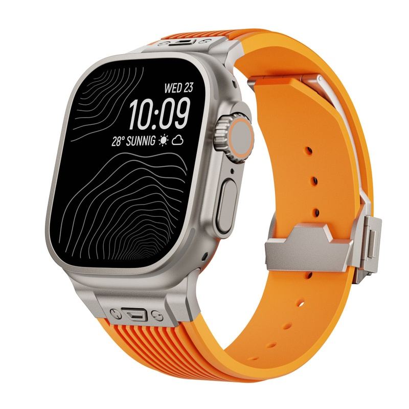 "Sleek Luxury" Transparent Streamlined Silicone Band For Apple Watch