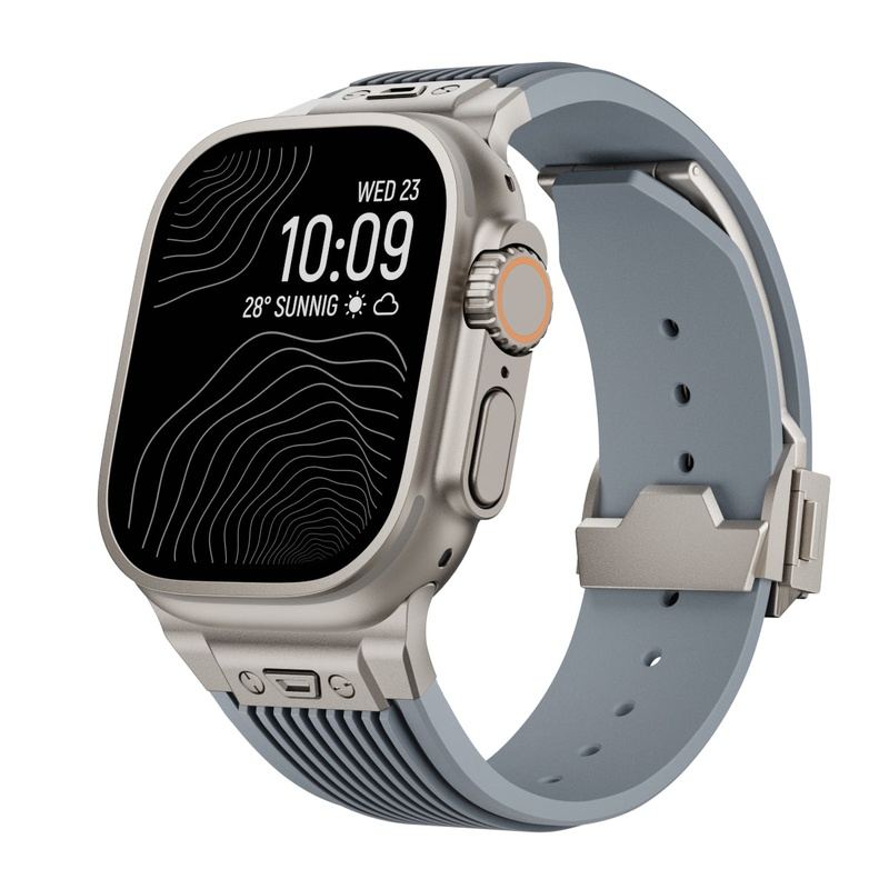 "Sleek Luxury" Transparent Streamlined Silicone Band For Apple Watch