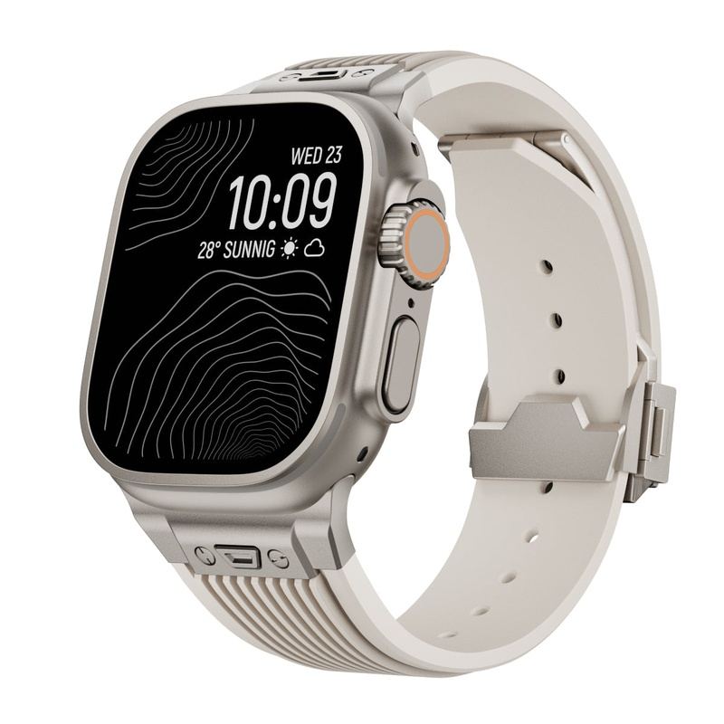 "Sleek Luxury" Transparent Streamlined Silicone Band For Apple Watch