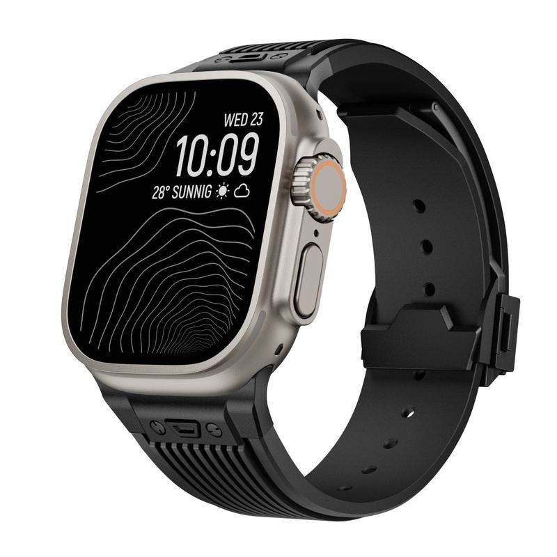 "Sleek Luxury" Transparent Streamlined Silicone Band For Apple Watch