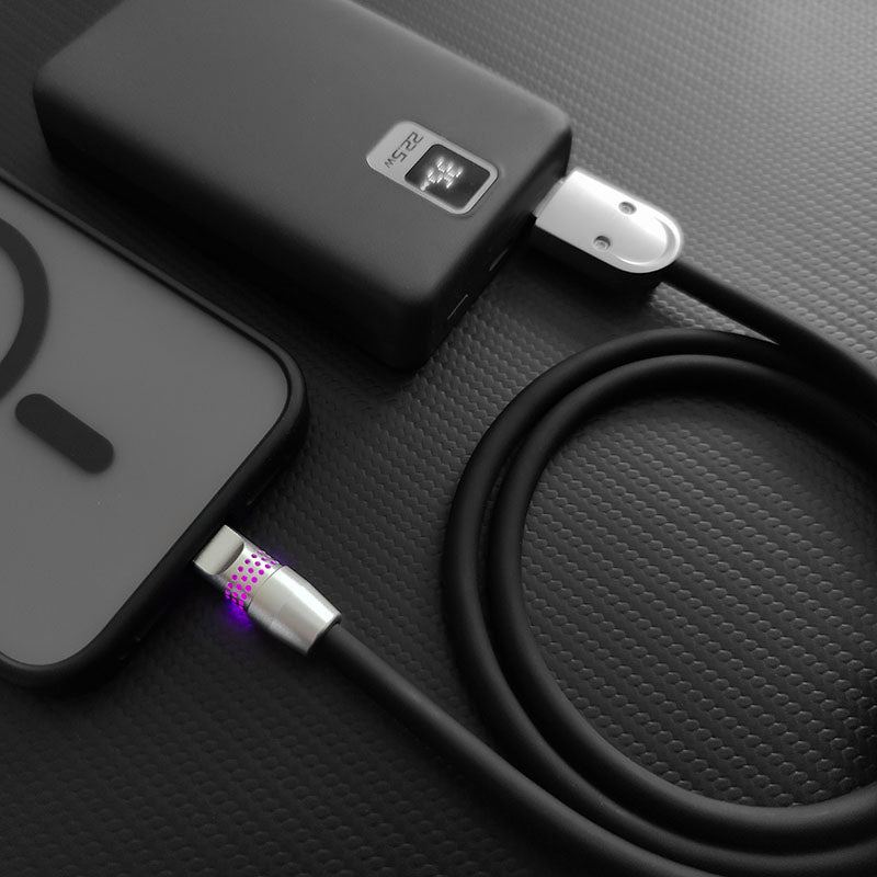 "Smile Chubby" 100W Fast Charge Cable With RGB Glow