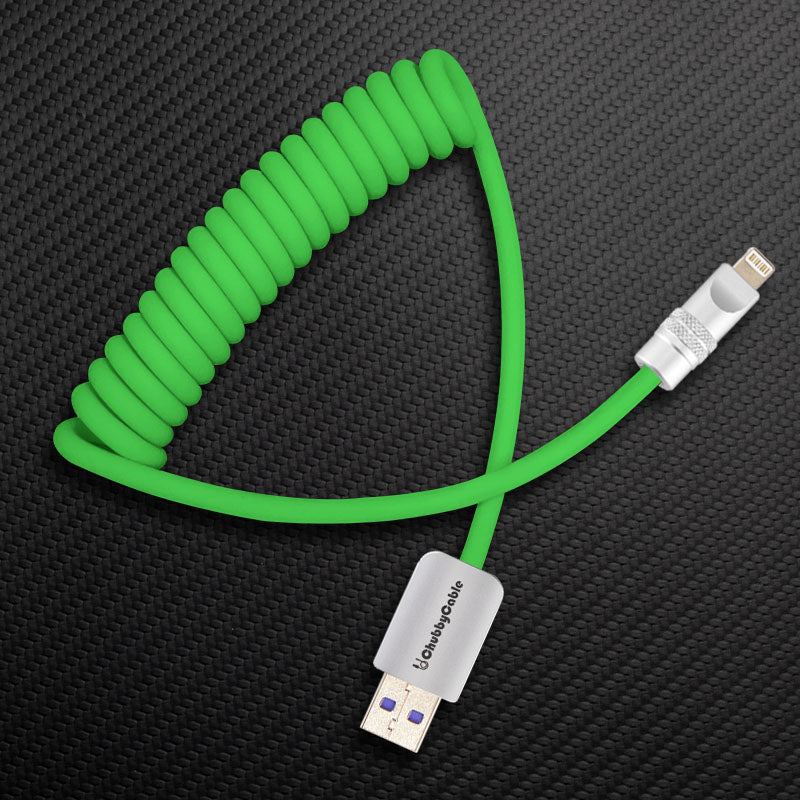 "Soft Chubby" 240W Spring Silicone Fast Charge Cable