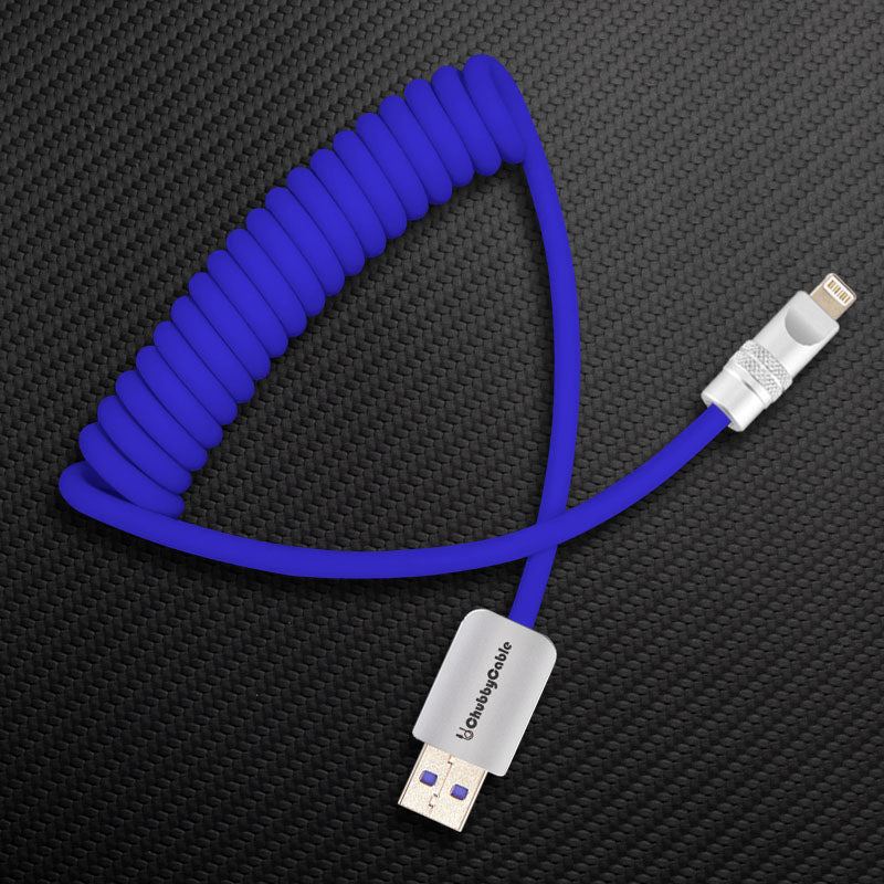 "Soft Chubby" 240W Spring Silicone Fast Charge Cable