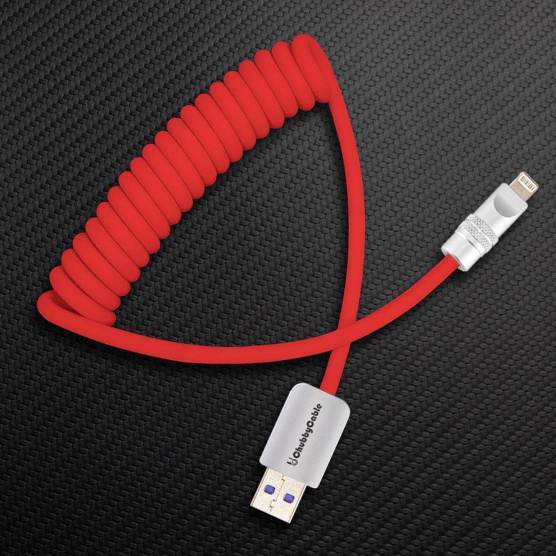 "Soft Chubby" 240W Spring Silicone Fast Charge Cable