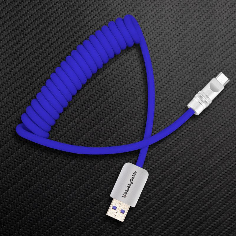 "Soft Chubby" 240W Spring Silicone Fast Charge Cable