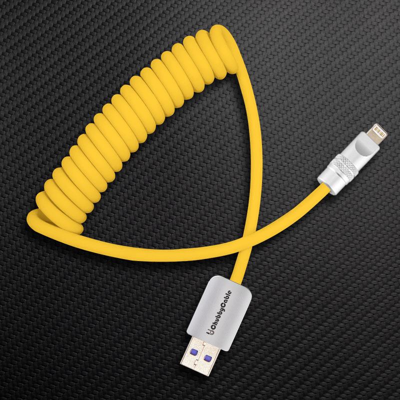 "Soft Chubby" 240W Spring Silicone Fast Charge Cable