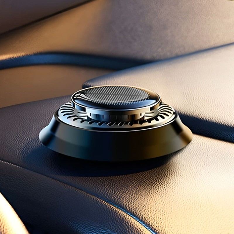 Solar-Powered Car Air Freshener With 360° Coverage