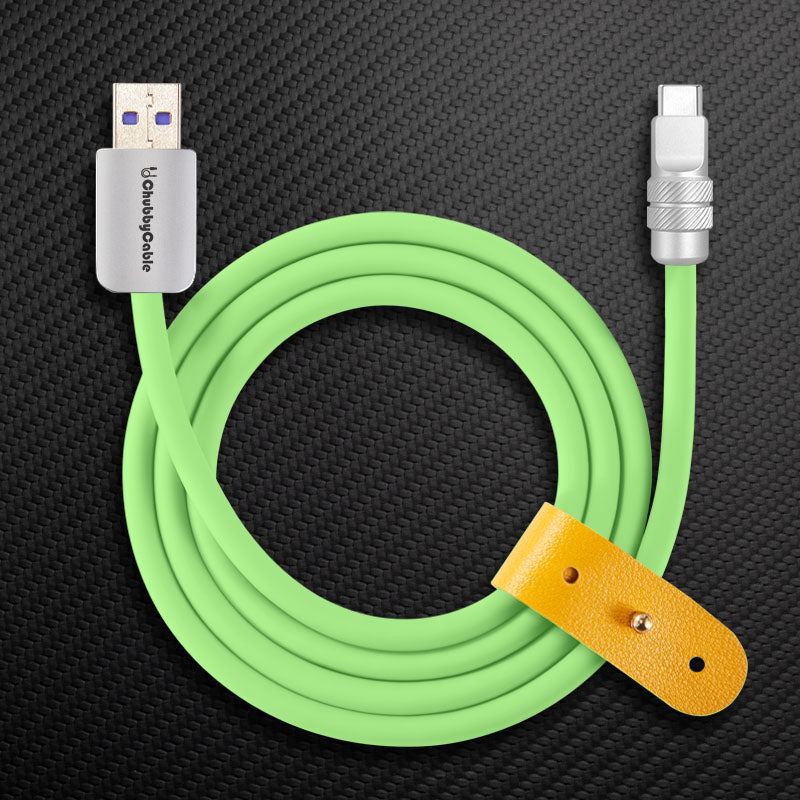 "Spiral Exture" 240W Metal Connect Fast Charging Cable