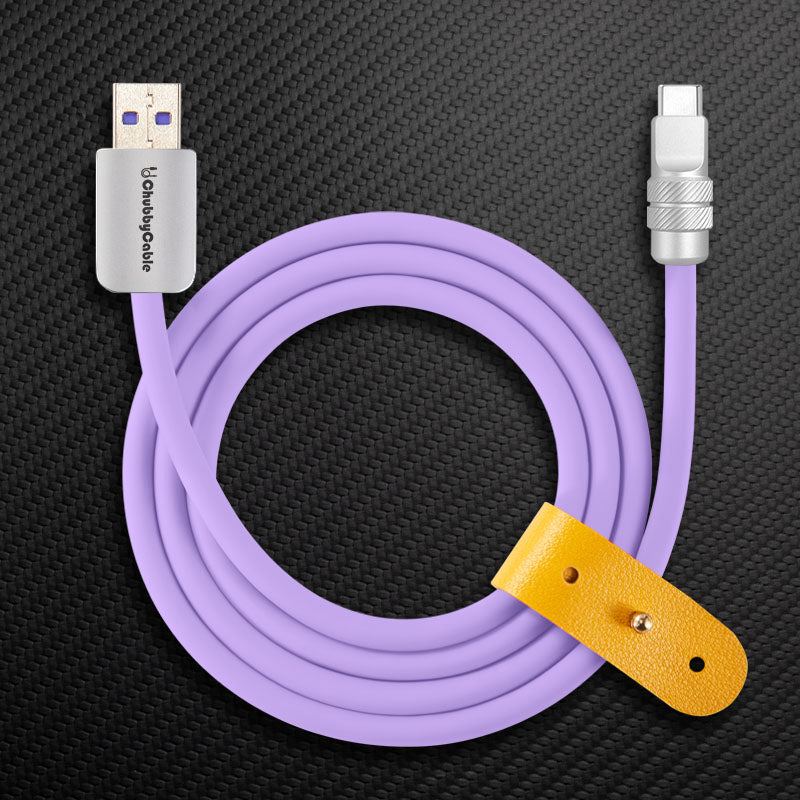 "Spiral Exture" 240W Metal Connect Fast Charging Cable