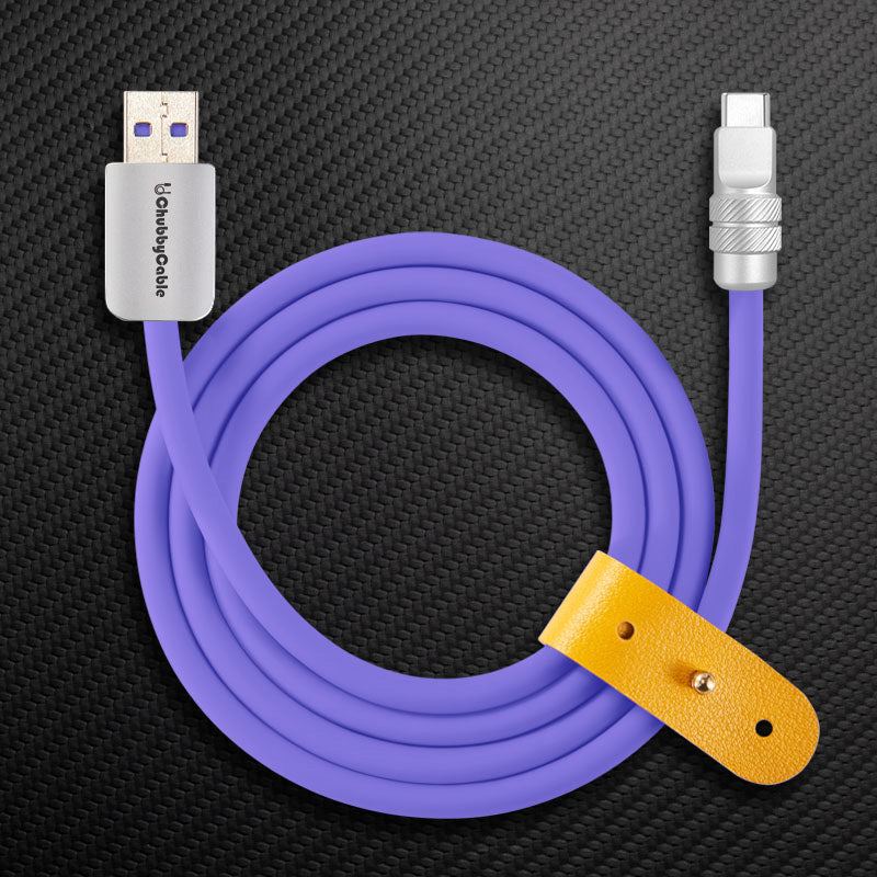 "Spiral Exture" 240W Metal Connect Fast Charging Cable