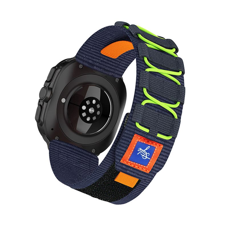 Sports Color Blocking Nylon Woven Band for Galaxy Watch Ultra