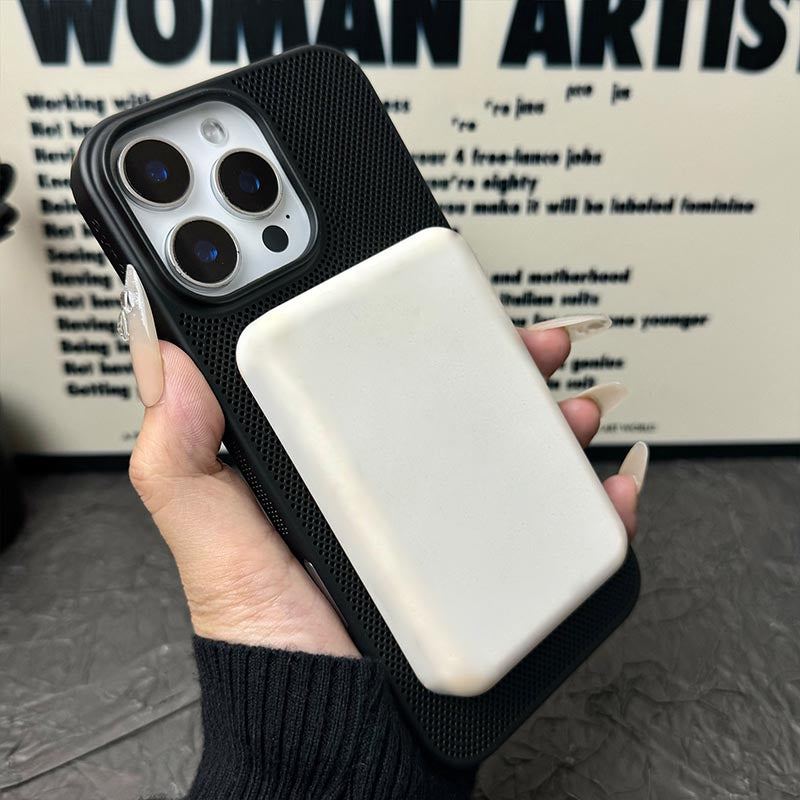 Summer Magnetic Heat Dissipation Phone Case For iPhone