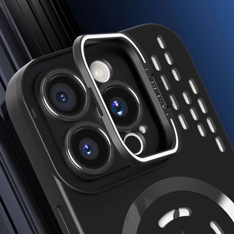 Summer Ventilated Magnetic Stand Phone Case