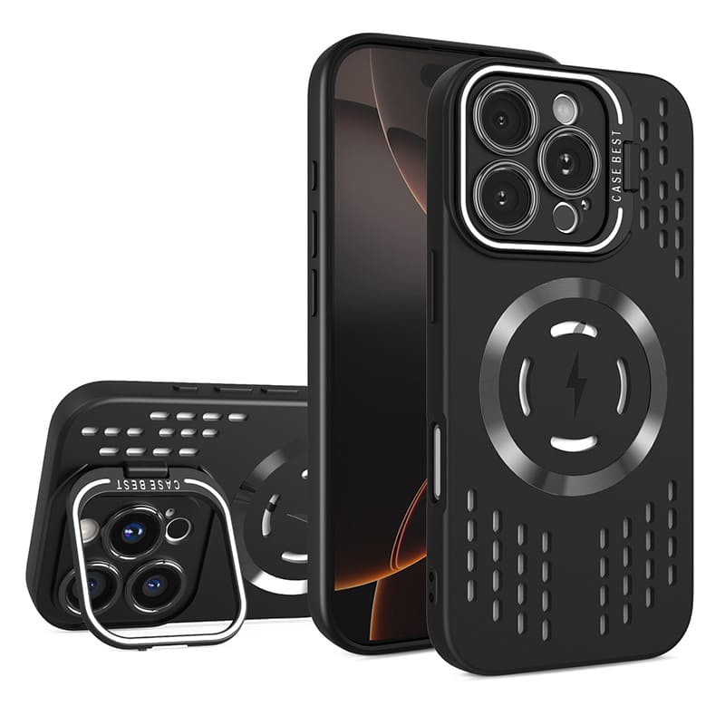 Summer Ventilated Magnetic Stand Phone Case
