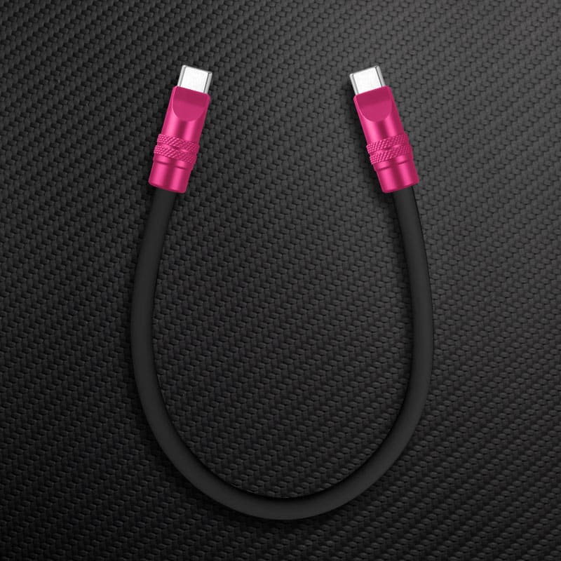 "TechnoGloss" 240W Reflective Shine Power Bank Friendly Cable
