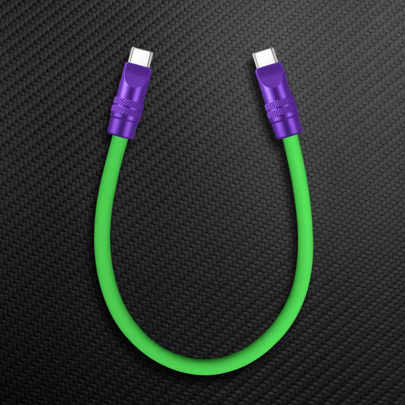 "TechnoGloss" 240W Reflective Shine Power Bank Friendly Cable