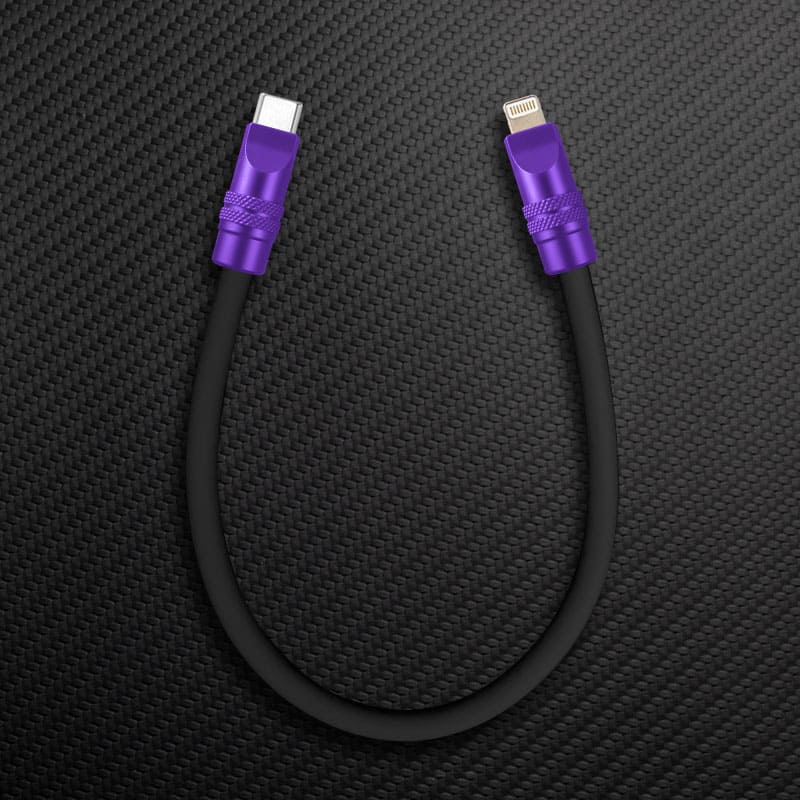 "TechnoGloss" 240W Reflective Shine Power Bank Friendly Cable