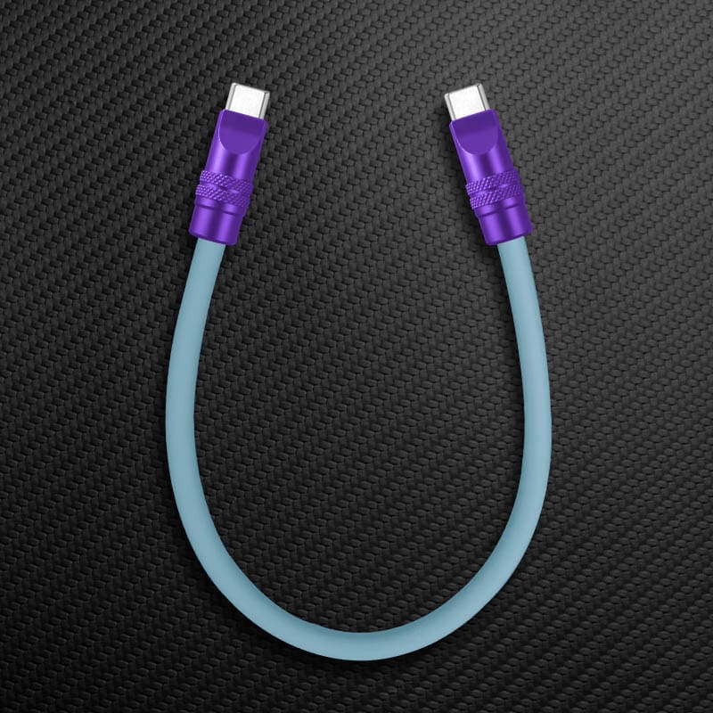 "TechnoGloss" 240W Reflective Shine Power Bank Friendly Cable