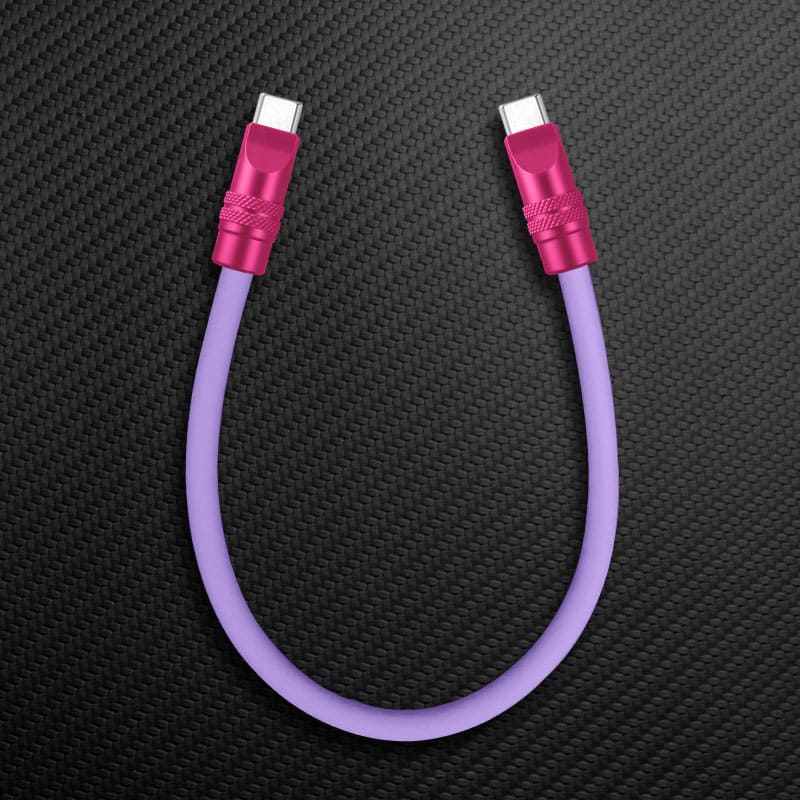 "TechnoGloss" 240W Reflective Shine Power Bank Friendly Cable