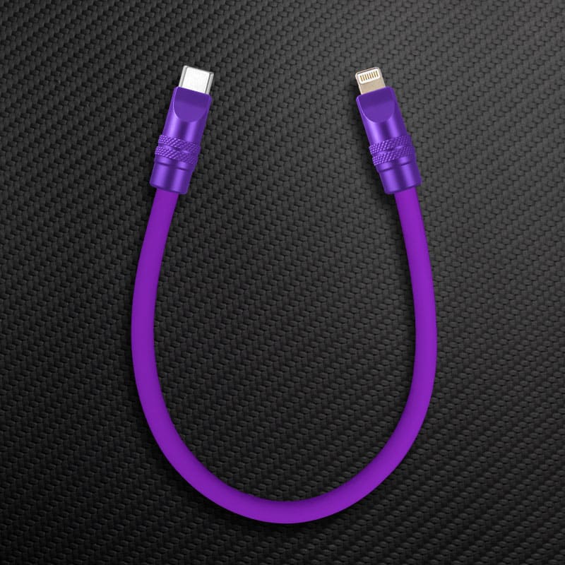 "TechnoGloss" 240W Reflective Shine Power Bank Friendly Cable