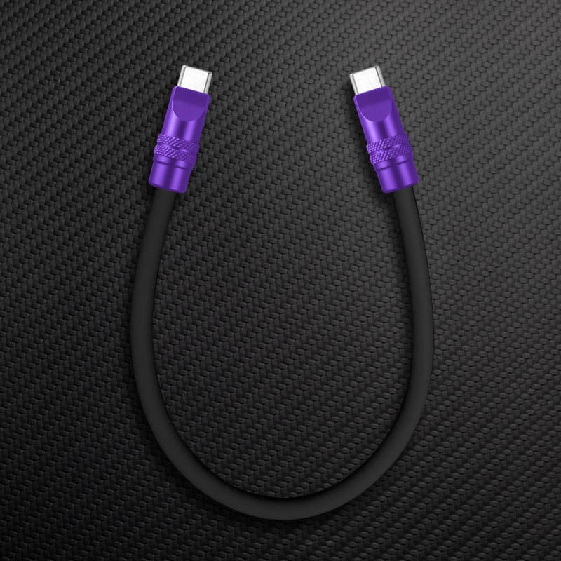 "TechnoGloss" 240W Reflective Shine Power Bank Friendly Cable