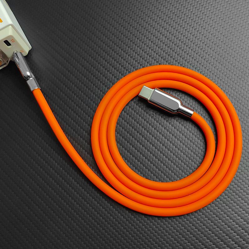 "Thin Chubby" 240W Charging Cable With Mirrored Connector