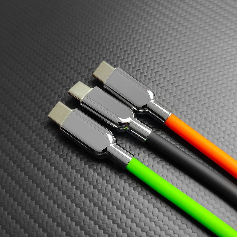 "Thin Chubby" 240W Charging Cable With Mirrored Connector