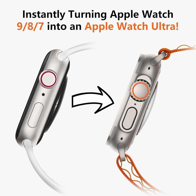 Ultra-Shaped Metal Protective Case Designed For Apple Watch