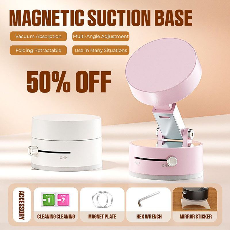 Vacuum Magnetic Suction Cup Car Folding Mobile Phone Holder