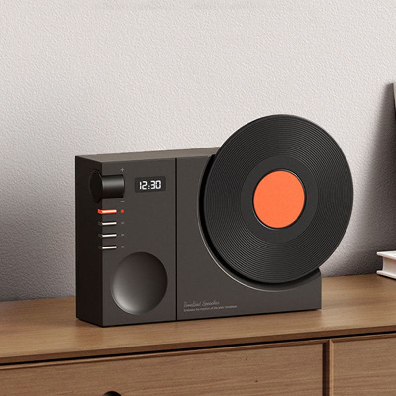 Vintage Style Vinyl Record Design HIFI Bluetooth Speaker