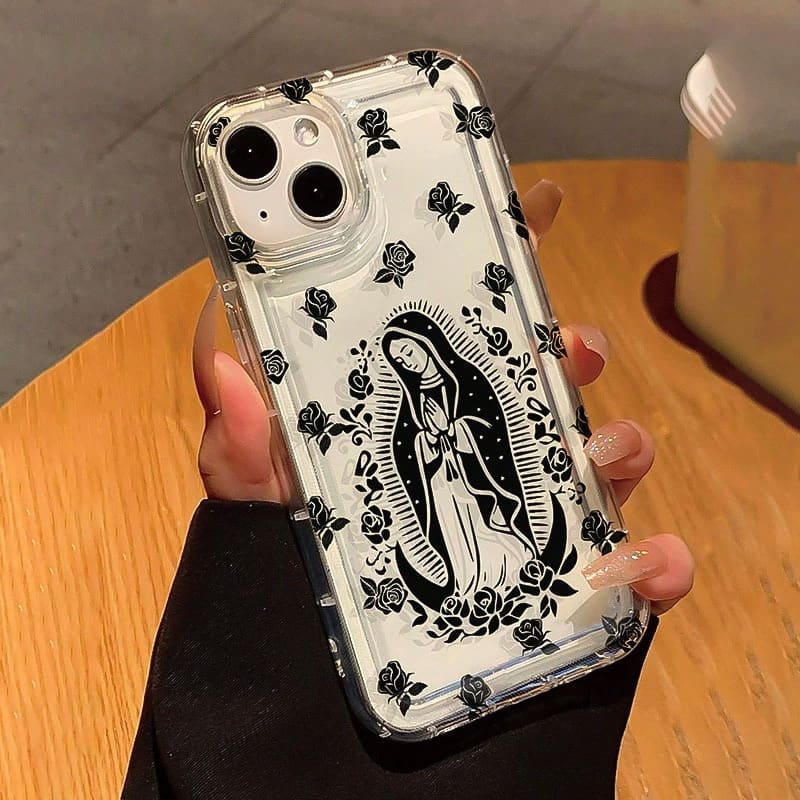 Virgin Mary Design Phone Case for iPhone
