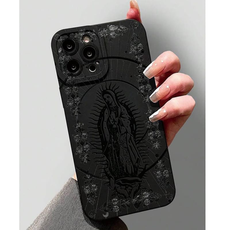 Virgin Mary Design Phone Case for iPhone