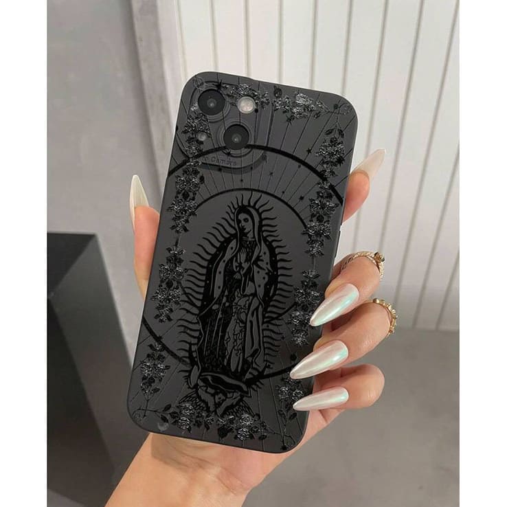 Virgin Mary Design Phone Case for iPhone