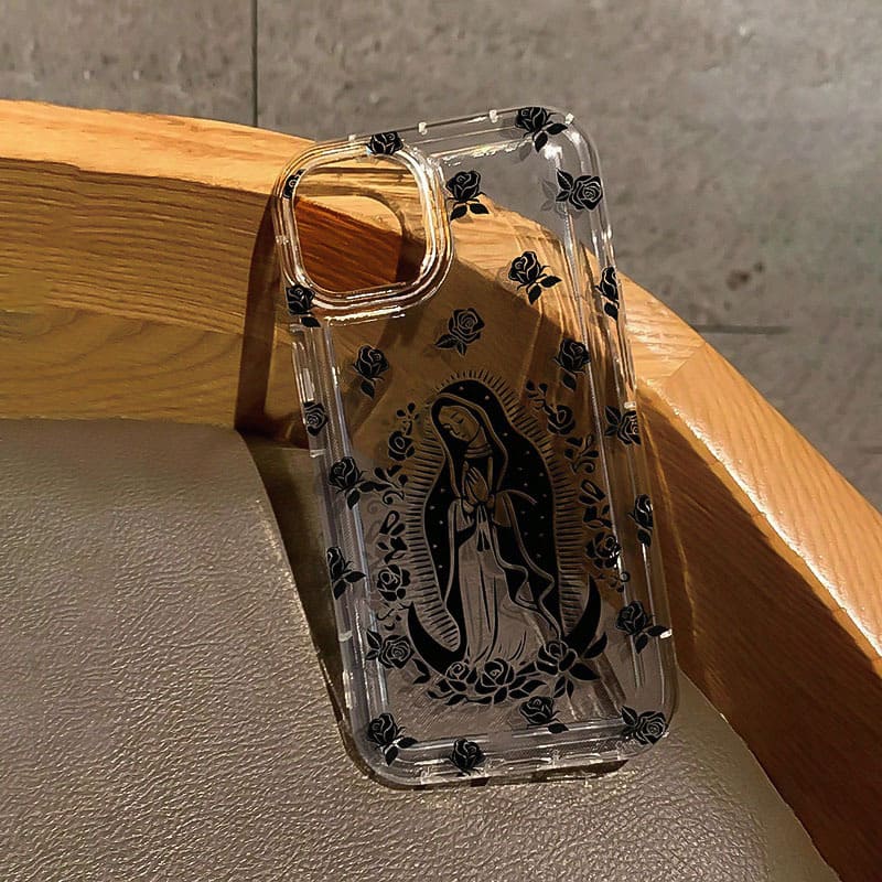Virgin Mary Design Phone Case for iPhone