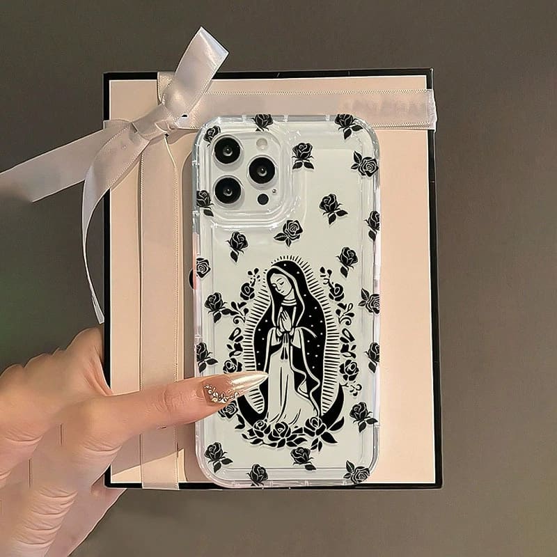 Virgin Mary Design Phone Case for iPhone