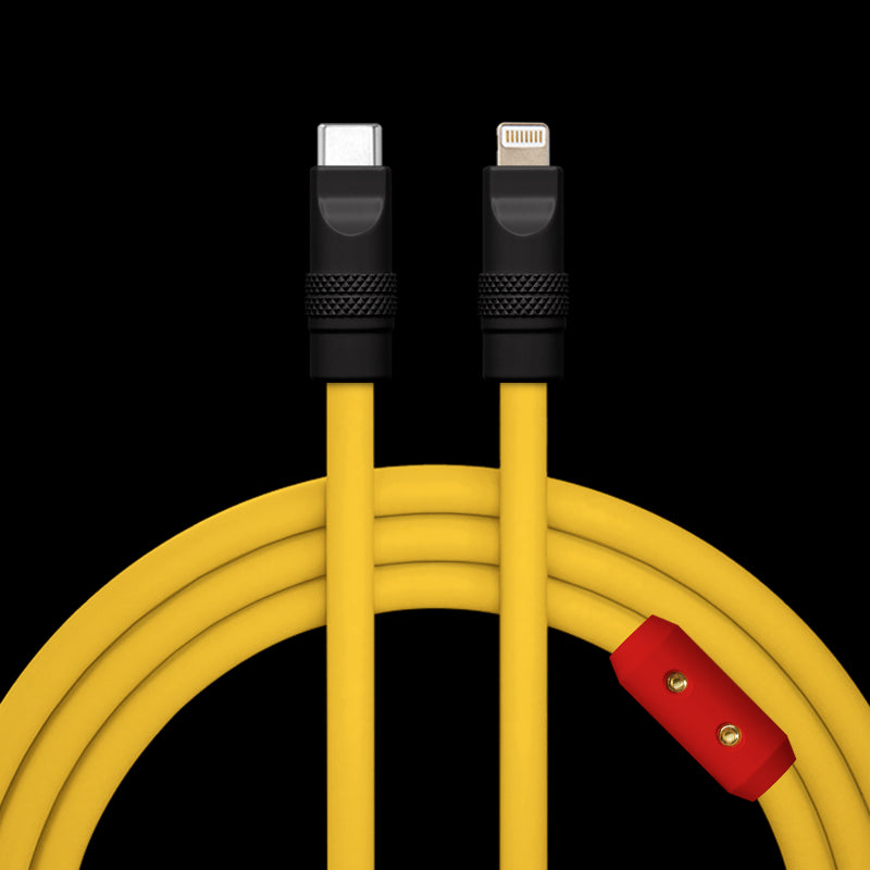 Yellow Lightning Chubby - Specially Customized ChubbyCable