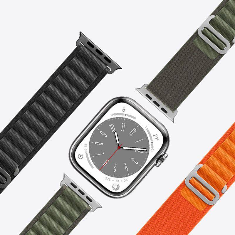 "Braided Multi-Color iWatch Strap" Double Layer Loop For Apple Watch