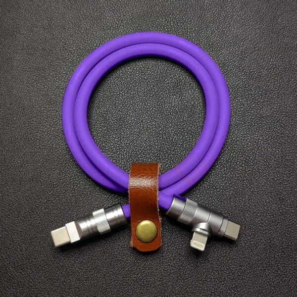 "Chubby" Type-C To Lightning & Type-C Fast Charge Cable