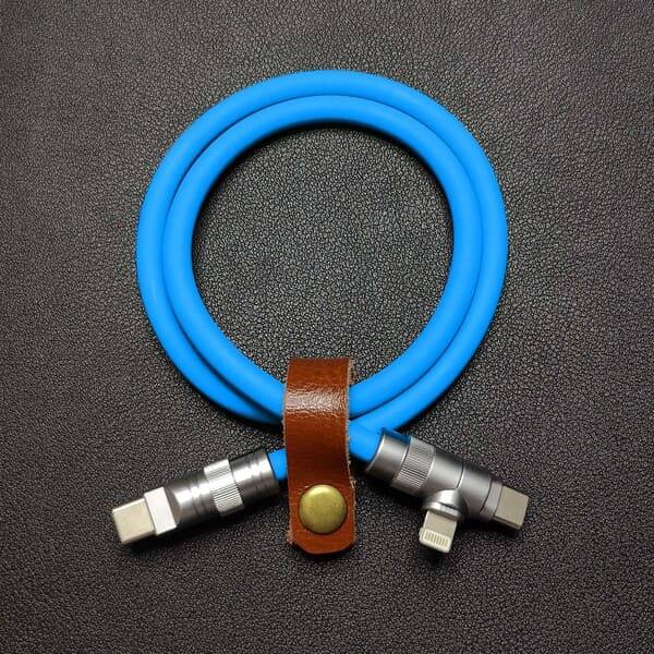 "Chubby" Type-C To Lightning & Type-C Fast Charge Cable