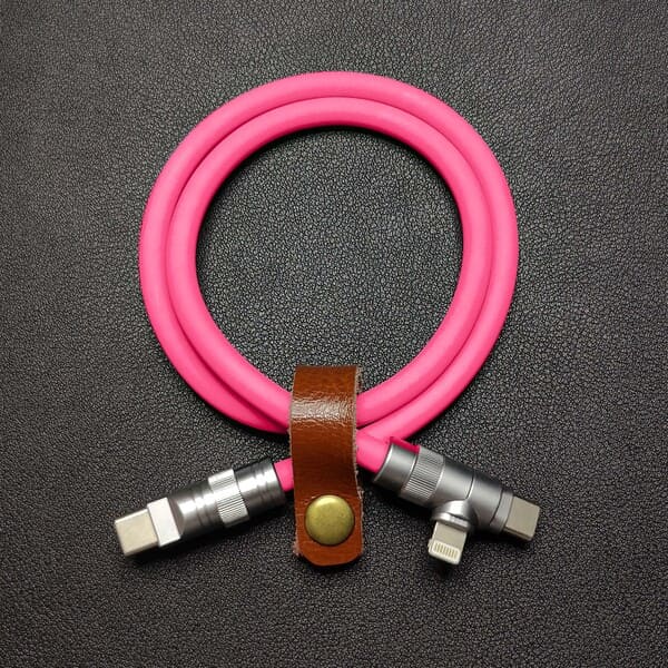 "Chubby" Type-C To Lightning & Type-C Fast Charge Cable