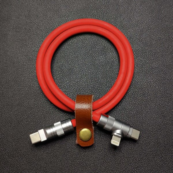 "Chubby" Type-C To Lightning & Type-C Fast Charge Cable