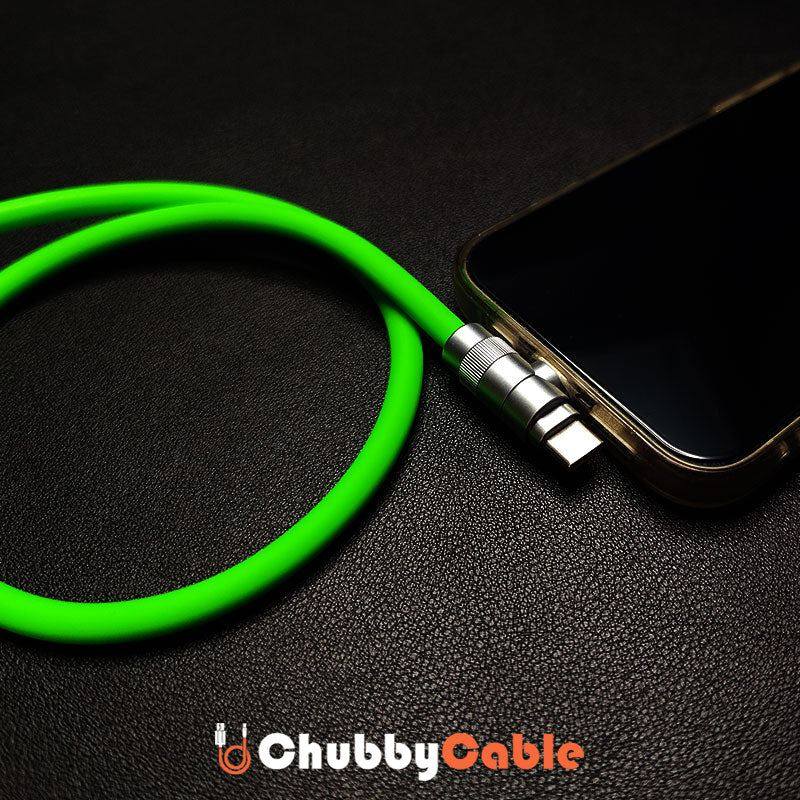 "Chubby" Type-C To Lightning & Type-C Fast Charge Cable