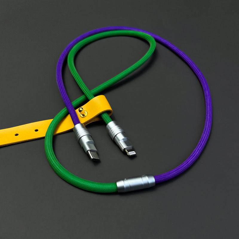 "Color-blocking Chubby" Charge Cable